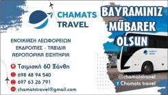 CHAMATS TRAVEL Hayırlı Bayramlar Diler