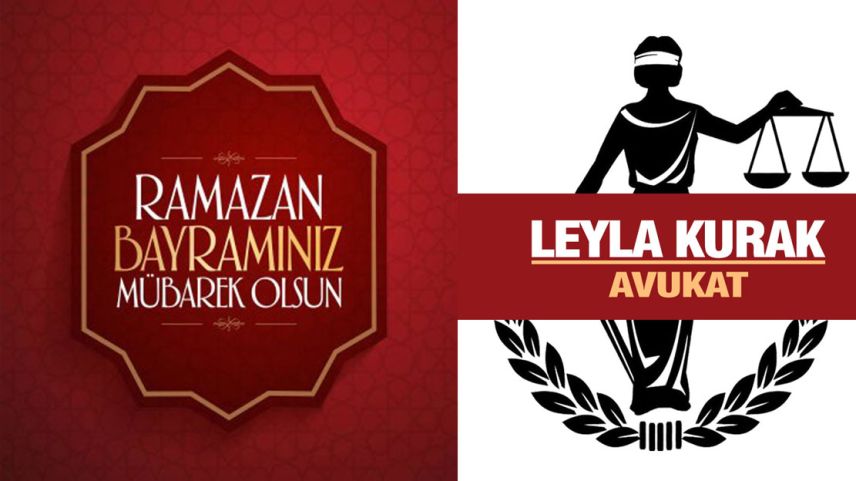 Av. Leyla Kurak, hayırlı bayramlar diler