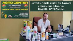 Ziraat Mühendisi Selman Bülbül bayramınızı kutlar 