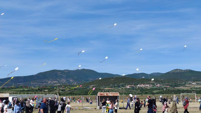  6. Uçurtma Şenliği çocuklardan büyük ilgi gördü
