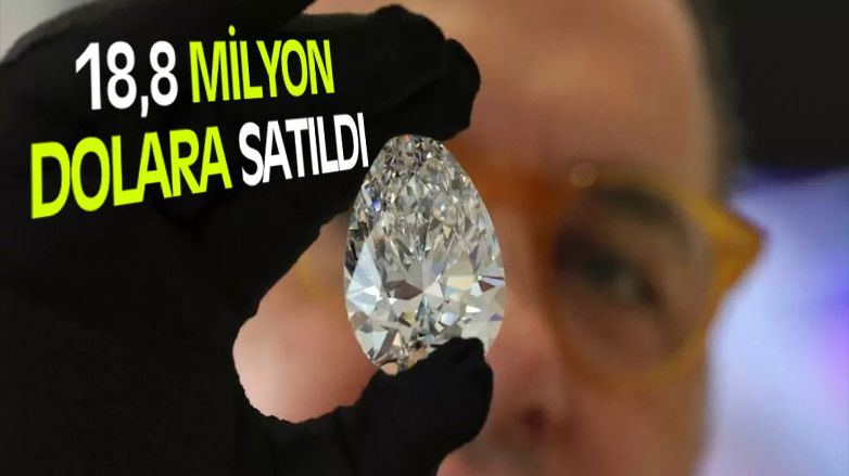Dünyanın en büyük elması 'Kaya' 18,8 milyon dolara satıldı