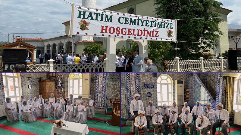 Kozlukebir köyünde hatim coşkusu yaşandı