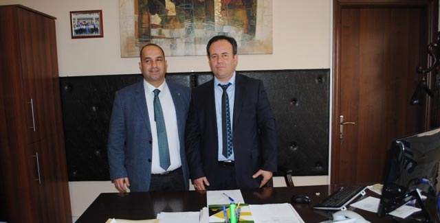 DEB PARTİSİ GENEL BAŞKANI MUSTAFA ALİ ÇAVUŞ KOZLUKEBİR BELEDİYE BAŞKANI’NI ZİYARET ETTİ