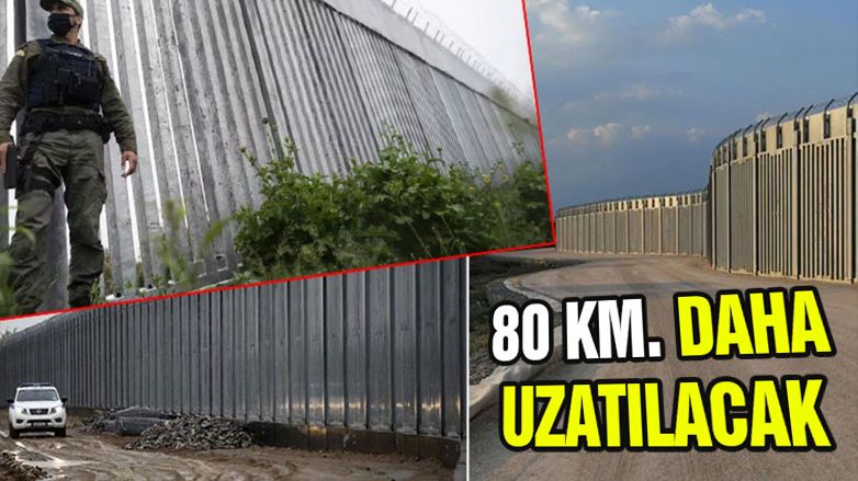Yunanistan'dan Türkiye sınırına 80 kilometrelik ek çelik duvar