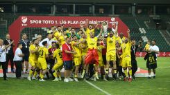 İstanbulspor, Spor Toto Süper Lig'e yükseldi