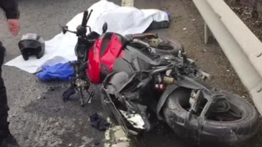 Bir genç daha motorsiklet kazasında öldü