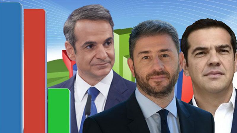 Yeni Demokrasi Partisi (ND) oy farklını koruyor