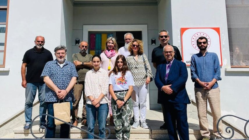 Yunanistan Eğitim Bakan Yardımcısı Gökçeada’yı ziyaret etti