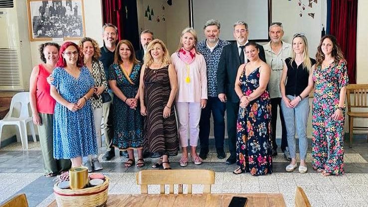 Yunanistan Eğitim Bakan Yardımcısı Gökçeada’yı ziyaret etti