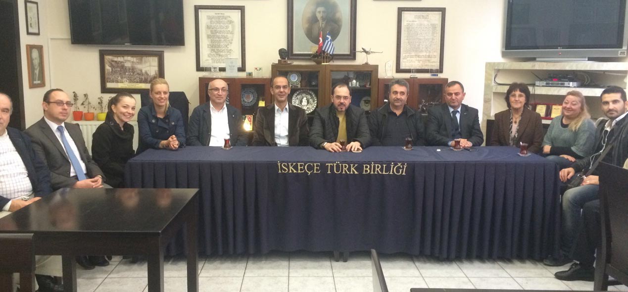 Kocaeli Başiskele Belediyesi’nden İskeçe Türk Birliği’ne Ziyaret