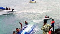 Yunanistan'da ünlü oyuncuları taşıyan 2 sürat teknesi çarpıştı