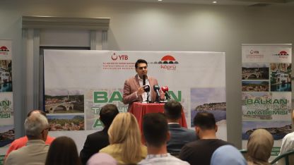 YTB Başkanı Eren "Balkan Tarih ve Kültür Akademisi"nin kapanışında konuştu