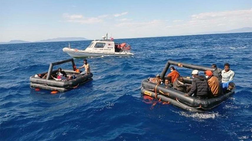 Yunanistan 8 bin düzensiz göçmeni ölüme terk etti!