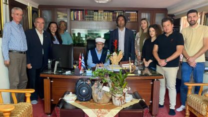 İTB yönetiminden Müftü Mete’ye nezaket ziyareti
