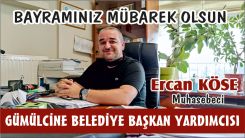 Muhasebeci Ercan Köse'den bayram tebriği