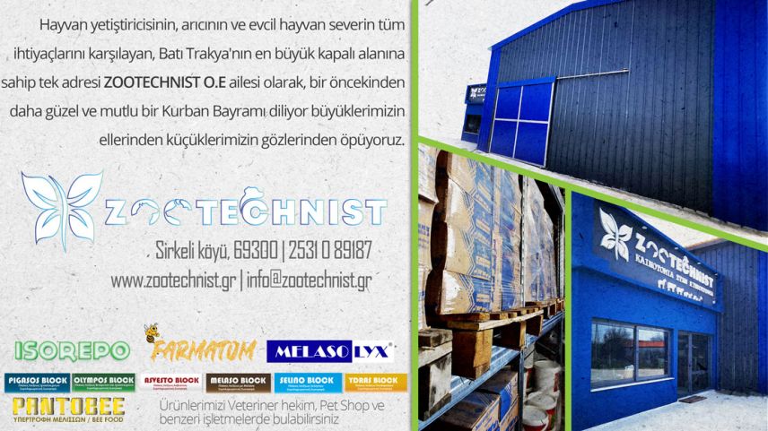 ZOOTECHNIST O.E. ailesinden bayram tebriği