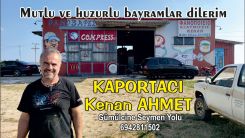 Kaportacı KENAN AHMET'ten bayram mesajı