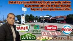 Sirkelili iş adamı AYFER KAŞİF'ten bayram tebriği