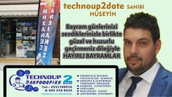 "technoup2date" sahibi HÜSEYİN bayramınızı kutlar