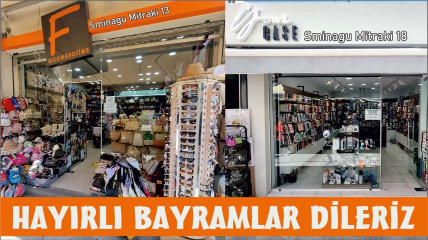 F accessories ve Your CASE mağazalarından bayram tebriği