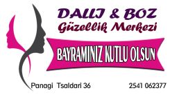 DALLI & BOZ Güzellik Merkezi'nden bayram tebriği 