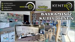  "KENTRO" Mobilya Malzemeleri Mağazası hayırlı bayramlar diler 