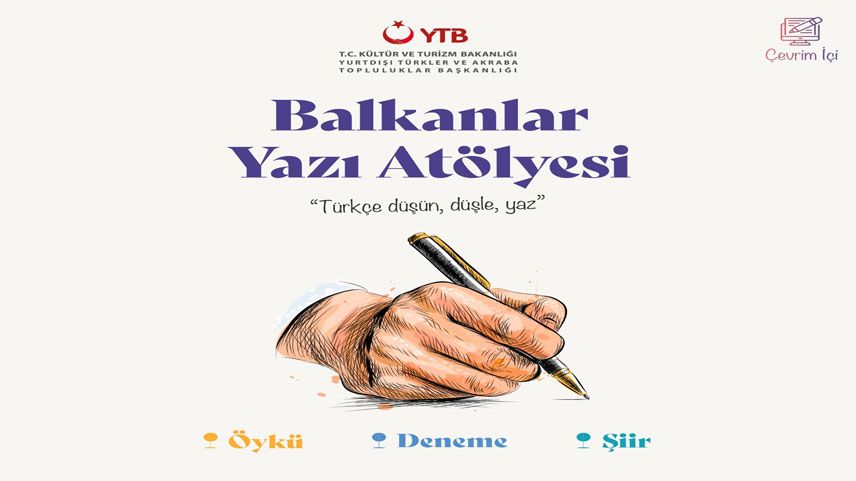 YTB'den Balkanlar’a yönelik çevrim içi yazı atölyesi