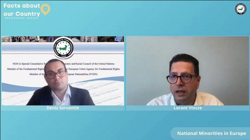 “Ülkemizdeki Gerçekler” programında Avrupa’da ulusal azınlıklar ve Batı Trakya Türk toplumu ele alındı