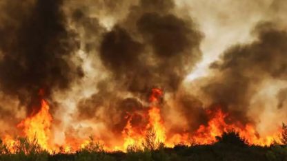 Yunanistan'da 3 günde 141 yangın meydana geldi