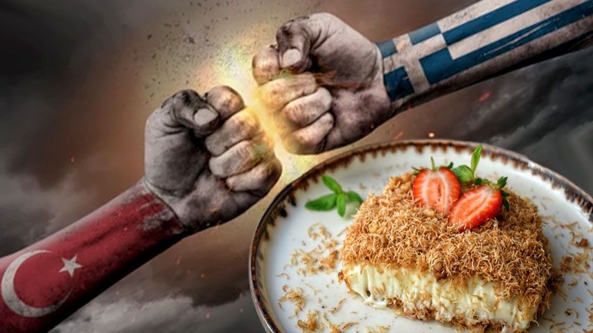 Sakızlı kadayıf ortalığı karıştırdı!