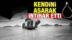 İskeçe'de kendini asarak intihar etti!