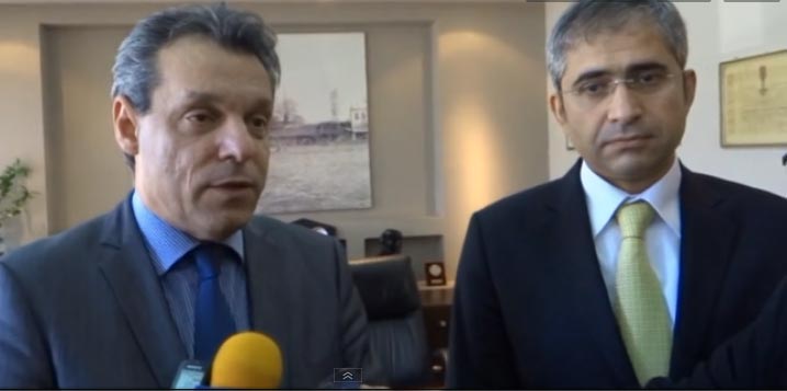 Başkonsolos Akıncı Gümülcine Belediye Başkanı Petridis’i ziyaret etti