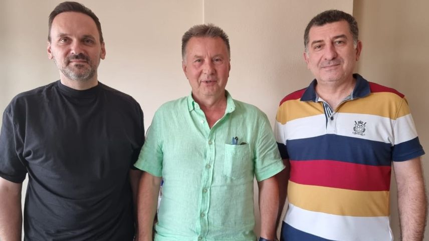 Amerika BTTDD Başkanı Aga, Millet'i ziyaret etti