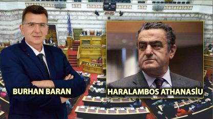 Burhan Baran'dan, Meclis Başkan Yardımcısı Athanasiu’ya tepki