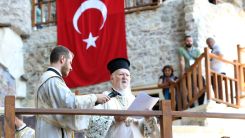 Sümela Manastırı'nda 15 Ağustos ayini