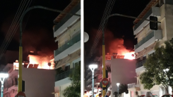 İskeçe'de alarm: Bir apartmanda yangın çıktı!