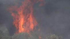 Yunanistan'da bu kez Krania bölgesi yanıyor