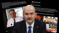 Theodorikakos'un Soylu'yu hedef alan sözlerine fotoğraflı yanıt