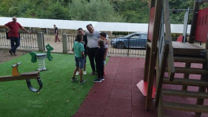 Gerdeme köyü çocuk parkına kavuştu