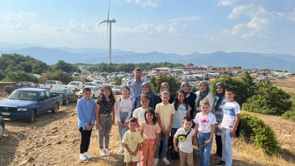 Başarılı öğrencilerini Alantepe gezisiyle ödüllendirdi