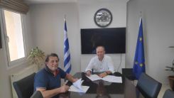 Domruköy Kapalı Spor Salonu için ilk sözleşme yapıldı