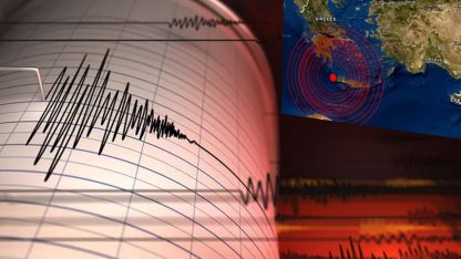 Girit Adası'nda 5,3 büyüklüğünde deprem