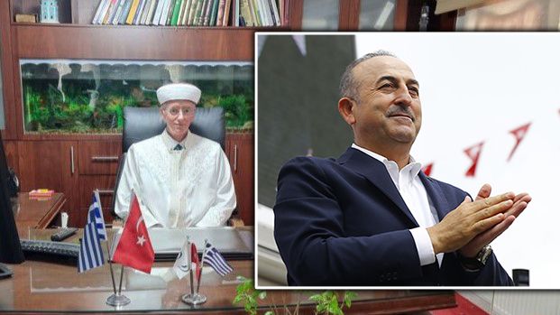 Türkiye Dışişleri Bakanı Çavuşoğlu'ndan yeni İskeçe Müftüsü Mustafa Trampa’ya tebrik