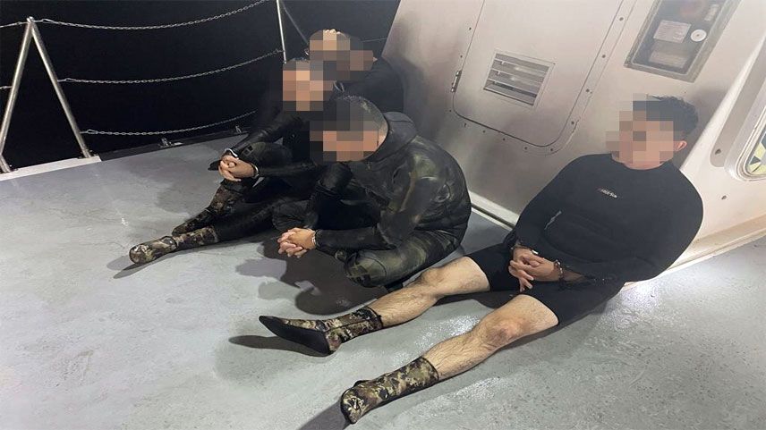Yunanistan'a yüzerek kaçmaya çalışan FETÖ'cü 4 eski asker yakalandı