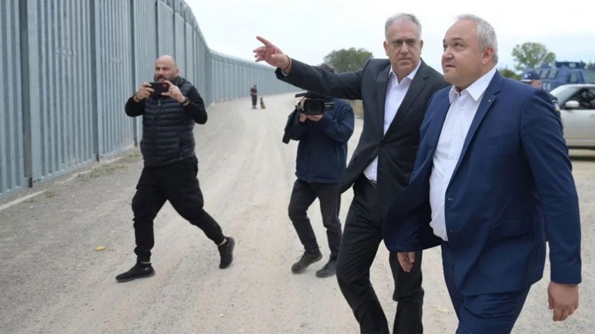 Bakan Theodorikakos, Bulgar mevkidaşıyla sınırda buluştu