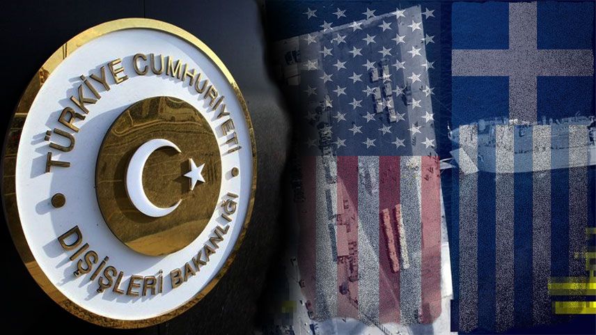 Türkiye, Yunanistan ve ABD'yi protesto etti