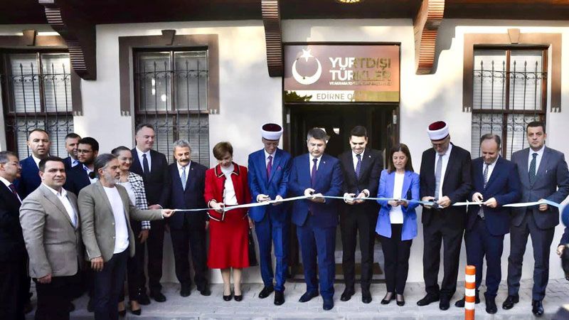 GTGB Başkanı Sedat Hasan, YTB Edirne Koordinasyon Ofisi açılışına katıldı