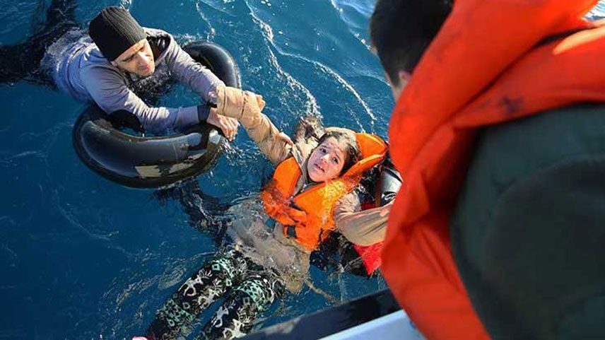 Yunanistan'ın son 9 ayda Ege'de ölüme terk ettiği 16 bin düzensiz göçmen kurtarıldı