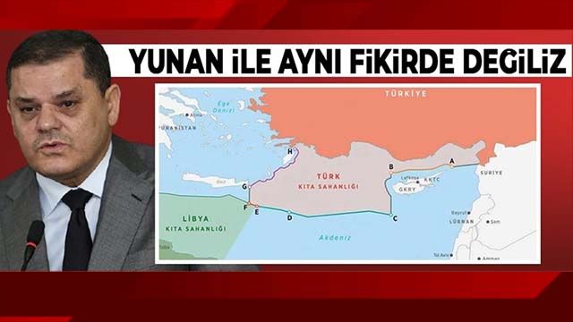 "Libya, Girit'in karasuları konusunda Yunanistan'la aynı fikirde değil"