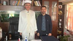 Demokritos Üniversitesi Öğretim Üyesi Dr. Gagalı’dan İskeçe Müftüsü Trampa’ya ziyaret